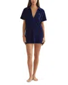Polo Ralph Lauren Collared Cover Up T Shirt Dress In Navy