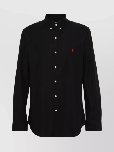 POLO RALPH LAUREN COLLARED OXFORD SHIRT WITH BUTTONED CUFFS