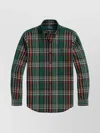Polo Ralph Lauren Button-down Collar Checked Cotton Oxford Shirt In Multi