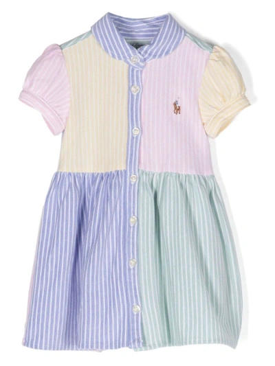 Polo Ralph Lauren Babies' Color Blk Dr-dresses-day Dress In Celadon Multi