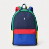 Polo Ralph Lauren Polo Kids Colorblocked Backpack In Multi