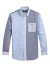 Polo Ralph Lauren Colour-blocked Button-up Shirt In Multi