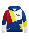 Polo Ralph Lauren Logo Graphic Pattern Hoodie In Multi