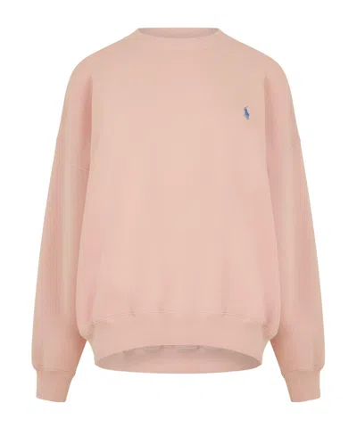 Polo Ralph Lauren Comfortable Crew Neck Sweatshirt In Multi