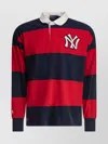 Polo Ralph Lauren Contrast Collar Long Sleeves Striped Pattern