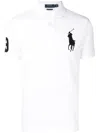 Polo Ralph Lauren Big Pony Cotton Piquet Polo Shirt In White
