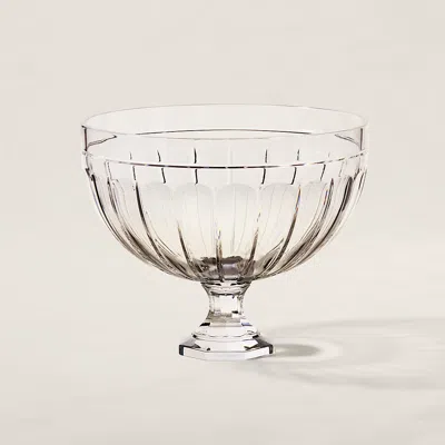 Polo Ralph Lauren Coraline Centerpiece Bowl In Clear Glass