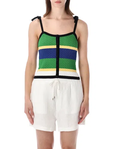 Polo Ralph Lauren Corchet Polo In Green