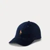 Polo Ralph Lauren Corduroy Ball Cap In Aviator Navy