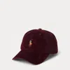 Polo Ralph Lauren Corduroy Ball Cap In Red