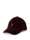 Polo Ralph Lauren Corduroy Baseball Cap In Brown