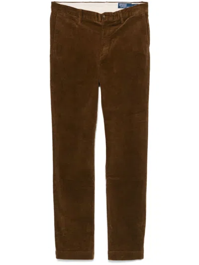 Polo Ralph Lauren Corduroy Chinos In Brown