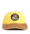 Polo Ralph Lauren Mens Corduroy-bill Adjustable Cotton Cap Canary Yellow In Yellow