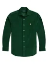 Polo Ralph Lauren Custom Fit Long Sleeve Button-down Shirt In Green