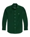 Polo Ralph Lauren Custom Fit Long Sleeve Button-down Shirt In Green