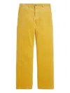 Polo Ralph Lauren Kids' Corduroy Flat-front Trousers In Yellow