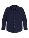 Polo Ralph Lauren Corduroy Long-sleeve Shirt In Blue