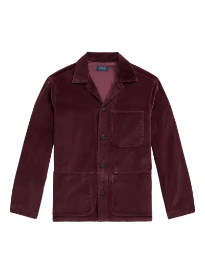 Polo Ralph Lauren Corduroy Long-sleeve Shirt In Brown