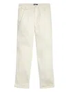 Polo Ralph Lauren Corduroy Pleated Trousers In White