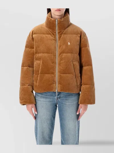 POLO RALPH LAUREN CORDUROY SHORT DOWN JACKET