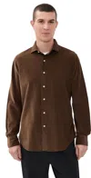 Polo Ralph Lauren Corduroy Sport Shirt Chocolate Mousse In Brown