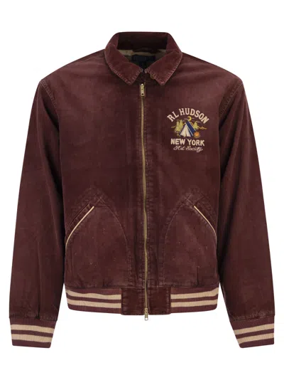 Polo Ralph Lauren Corduroy Sports Jacket In Burgundy