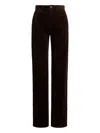 Polo Ralph Lauren Womens Dark Beech Wide-leg High-rise Cotton-corduroy Trousers In Brown