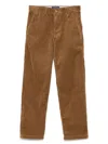 Polo Ralph Lauren Cotton Corduroy Trousers In Brown