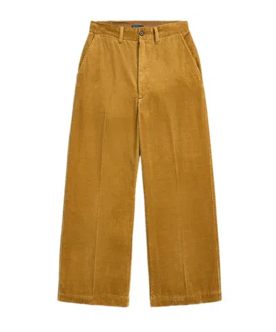 Polo Ralph Lauren Corduroy Trousers In Brown