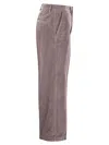 Polo Ralph Lauren Corduroy Trousers In Lavander