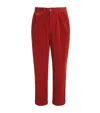 Polo Ralph Lauren Corduroy Whitman Trousers In Red