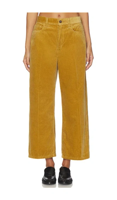 POLO RALPH LAUREN CORDUROY WIDE-LEG CROPPED PANT