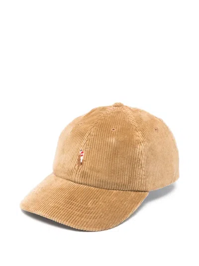 Polo Ralph Lauren Corduroy Woven Baseball Cap In Brown