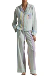 Polo Ralph Lauren Core Pajamas In Coastal Stripe