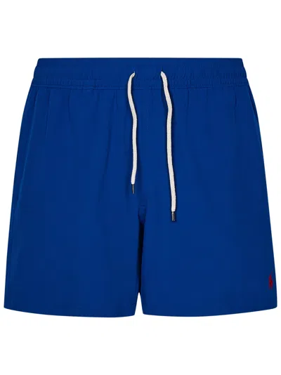 Polo Ralph Lauren Swim Trunks In Blu