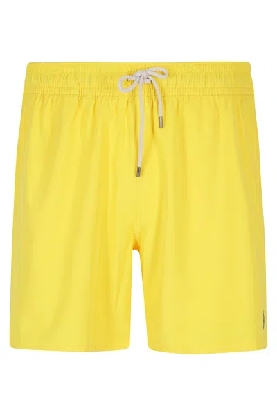 Polo Ralph Lauren Men's Traveler Swim Costume In Yellow