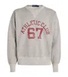 Polo Ralph Lauren Graphic Print Loopback Sweatshirt In Gray