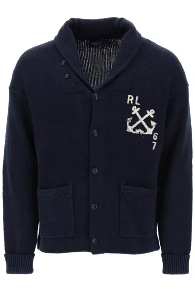 POLO RALPH LAUREN COTTON AND LINEN CARDIGAN