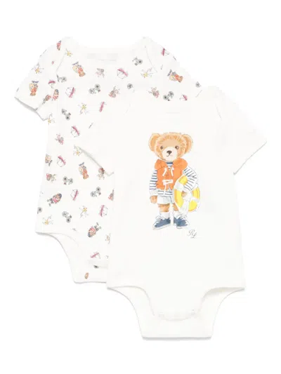 Polo Ralph Lauren Cotton Babygrow Set