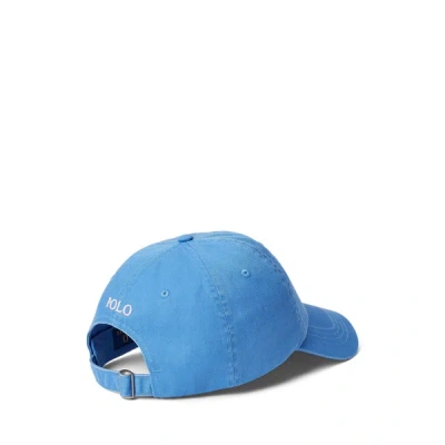 Polo Ralph Lauren Cotton Baseball Cap In Blue