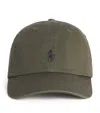 Polo Ralph Lauren Cotton Baseball Cap In Green