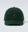 Polo Ralph Lauren Signature Baseball Cap In Green