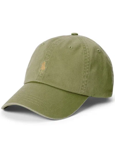 Polo Ralph Lauren Cotton Baseball Cap In Green
