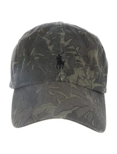 Pre-owned Polo Ralph Lauren Cotton Baseball Hat In Green