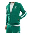 Polo Ralph Lauren Cotton Baseball Jacket In Green