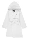 Polo Ralph Lauren Cotton Bath Robe In White