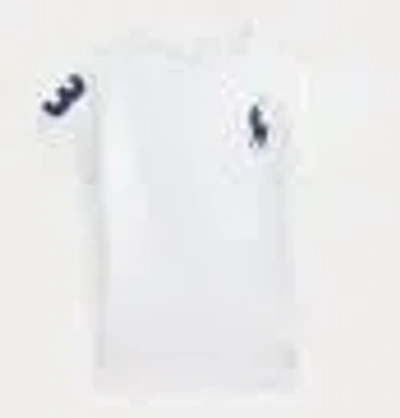 POLO RALPH LAUREN COTTON BIG PONY T-SHIRT WITH LOGO