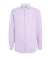 Polo Ralph Lauren Cotton-blend Check Shirt In Purple