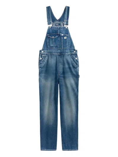 Polo Ralph Lauren Cotton-blend Denim Jumpsuit