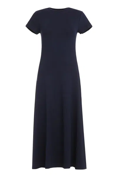 Polo Ralph Lauren Cotton-blend Dress In Blue